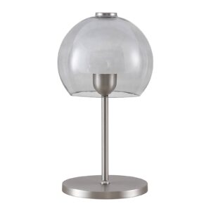 Lucande Kaiya stolová lampa so skleneným tienidlom