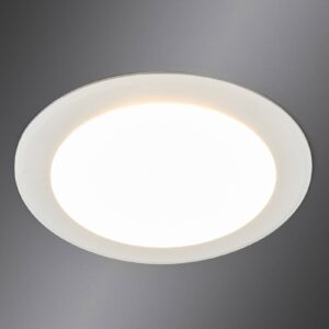 Zapustené LED svetlo Arian v bielej 11