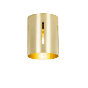 Dizajnové stropné svietidlo zlaté - Yana