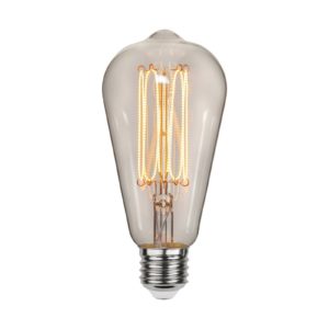 LED žiarovka ST64 filament E27 3,8W 1800K stmieva