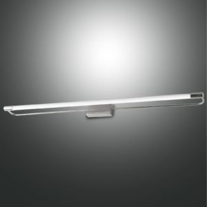 Nástenné LED svietidlo Rapallo, chróm, IP44, 80 cm