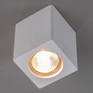 Sadrové lampa Anelie GU10 žiarovka výška 11 cm