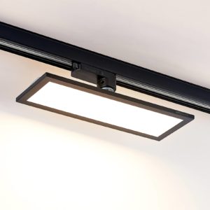 Arcchio Hairis 3-fázový LED panel čierna 3000 K