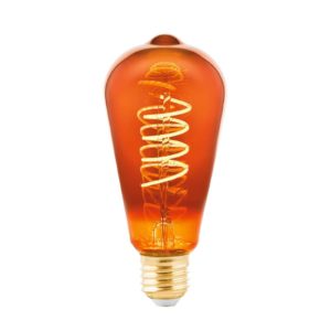 LED žiarovka ST64 E27 4W 2 000K filament medená