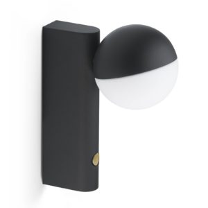 Northern Balancer mini nástenné LED svetlo, čierna
