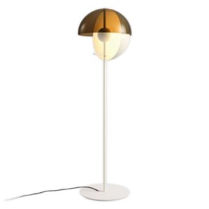 MARSET Theia P stojacia LED lampa 116,4 cm biela