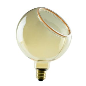 SEGULA LED floating Globe G150 E27 4,5W zlatá 45°