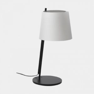 LEDS-C4 Clip stolová lampa 49 cm tienidlo biela