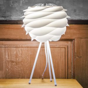 UMAGE Carmina biela trojnohá stolná lampa