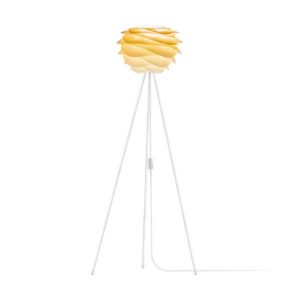 UMAGE Carmina Mini stojaca lampa žltá/Tripod biely