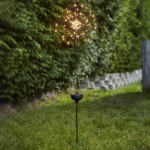 Solárne LED svietidlo Firework hrot do zeme 100 cm