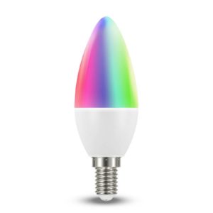 Müller svetlo tint white+color LED E14 4,9 W