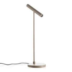 Meyjo stolová LED lampa snímač stmievania hnedá