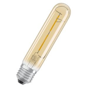 LED tube zlatá E27 2