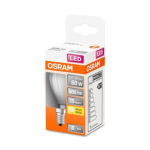 OSRAM LED žiarovka E14 5,5 W Classic P 2 700 K