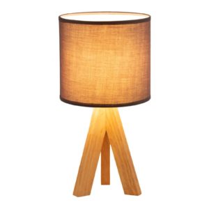 Pauleen Woody Love stolová lampa s dreveným rámom