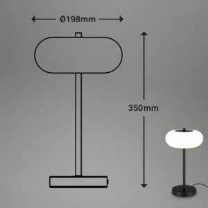 Stolová LED lampa Voco dotykový stmievač