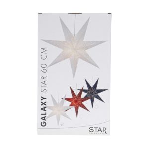 Dekoračná hviezda Galaxy z papiera