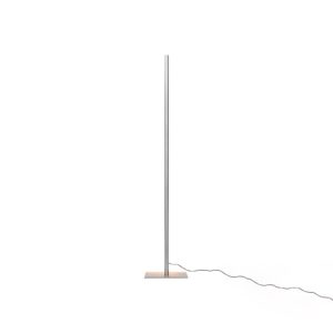 Stojacia LED lampa Lineal výška 180 cm nikel matná