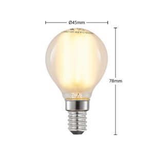 LED žiarovka E14 4W 2700K matná stmievateľná 3 ks