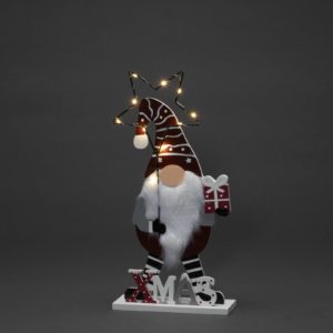 LED svietidlo Santa s hviezdou, na batérie