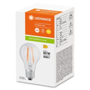 LED žiarovka filament E27 6