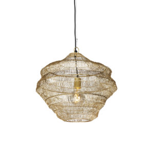 Orientálna závesná lampa zlatá 45 cm x 40 cm - Vadi