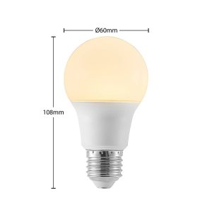 LED žiarovka E27 A60 8W 3 000K opálová