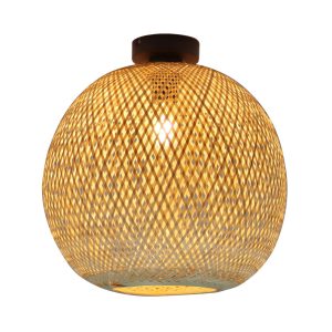 Lindby Dabila stropné svietidlo z bambusu E27