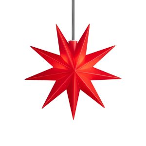 Sterntaler LED hviezda 9-cípa červená