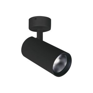 Stropné bodové LED svetlá Nestor, čierna
