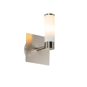 Moderné kúpeľňové nástenné svietidlo oceľ IP44 - Vaňa