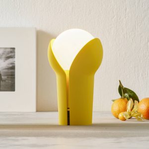 Innermost Bud stolná LED lampa prenosná citrón