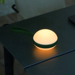 LED svietidlá Bring to go Ø 12 cm biela/zelená