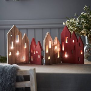 Dekoračné LED svietidlo View z dreva