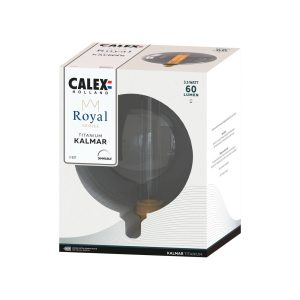 Calex Royal Kalmar LED E27 3,5W 2 000K stmieva dym