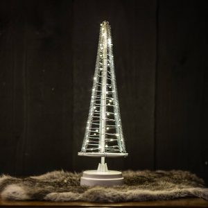 Strom Santa’s Tree, strieborný drôt výška 33,5 cm