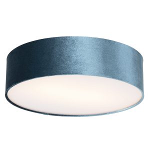 Moderné stropné svietidlo modré 40 cm - Bubon
