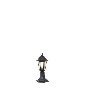 Klasická vonkajšia stojaca lampa čierna 42