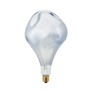 LED žiarovka Giant Drop E27 6W 918 dim strieborný kov.