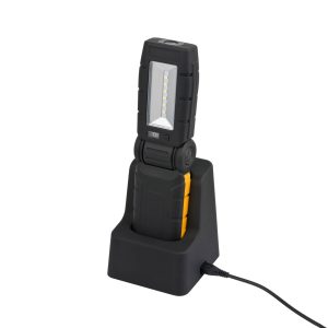 LED ručná lampa HL DA61 MH s nabíjacou stanicou