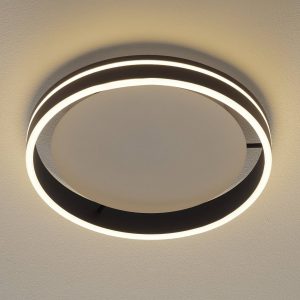 Paul Neuhaus Q-VITO LED stropné svietidlo 40 cm antracit