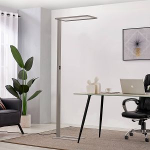 Kancelárska stojacia lampa Prios Taronis LED