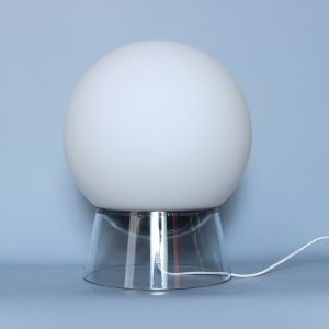 LED dekoratívna guľa Globe so zmenou farby RGBW, biela
