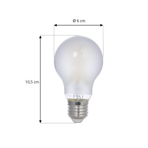 LED žiarovka, matná, E27, 5W, 3000K, 1060 lm