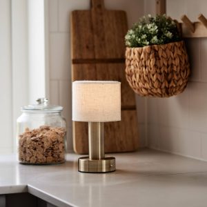 PR Home Nabíjateľná stolová lampa Tiara