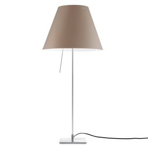Luceplan Costanza stolná lampa D13if hliník/nugát