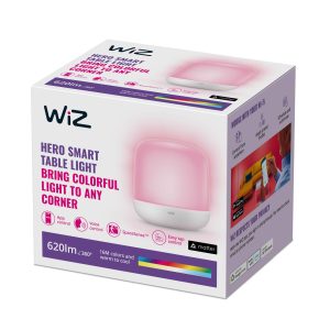 WiZ Hero stolná LED lampa RGBW