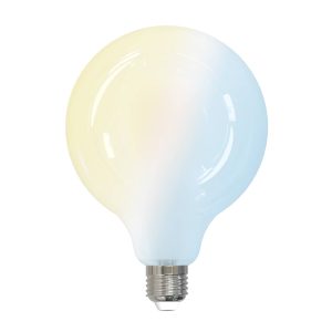Prios Smart LED žiarovka matná E27 G125 7W Tuya WLAN CCT