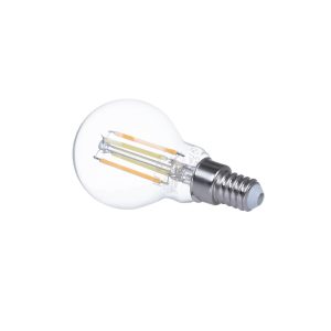 Prios Smart LED kvapková lampa číra E14 4